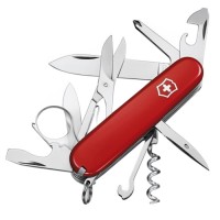 Ніж складаний, мультитул Victorinox Explorer (91мм, 16 функцій), червоний 1.6703