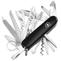 Ніж складаний, мультитул Victorinox Swisschamp (91мм, 33 функції), чорний 1.6795.3