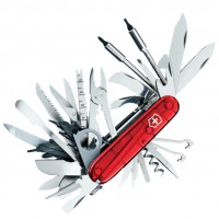 Ніж складаний, мультитул Victorinox Swisschamp Xlt (91мм, 50 функцій), червоний 1.6795.XLT