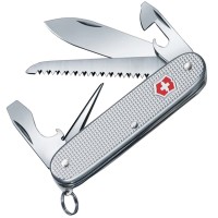 Ніж складаний, мультитул Victorinox Farmer (93мм, 9 функцій), срібний 0.8241.26