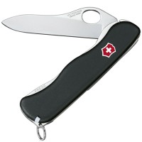 Ніж складаний, мультитул Victorinox Sentinel One Hand (111мм, 4 функції), чорний 0.8413.M3