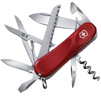 Ніж складаний, мультитул Victorinox Evolution 17 (85мм, 15 функцій), червоний 2.3913.E