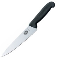 Ніж кухонний, побутовий Victorinox Fibrox (лезо: 150мм), чорний 5.2003.15