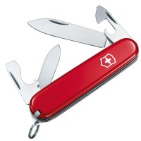 Ніж складаний, мультитул Victorinox Recruit (84мм, 10 функцій), червоний 0.2503