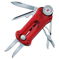 Ніж складаний, мультитул Victorinox Golftool (91мм, 10 функцій), червоний 0.7052.Т