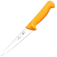 Ніж кухонний, побутовий Victorinox Swibo Boning&Sticking (лезо: 210мм), жовтий 5.8412.21