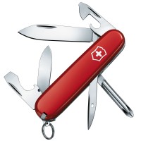 Ніж складаний, мультитул Victorinox Tinker (84мм, 12 функцій), червоний 0.4603