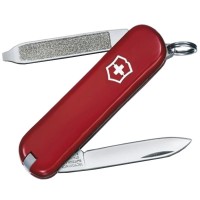 Ніж складаний, мультитул Victorinox Escort (58мм, 6 функцій), червоний 0.6123