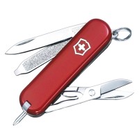 Ніж складаний, мультитул Victorinox Signature (58мм, 7 функцій), червоний 0.6225