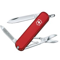 Ніж складаний, мультитул Victorinox Ambassador (74мм, 7 функцій), червоний 0.6503