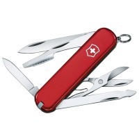 Ніж складаний, мультитул Victorinox Executive (74мм, 10 функцій), червоний 0.6603