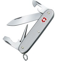 Ніж складаний, мультитул Victorinox Pioneer (93мм, 8 функцій), срібло 0.8201.26