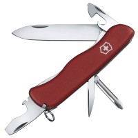 Ніж складаний, мультитул Victorinox Centurion (111мм, 11 функцій), червоний 0.8453