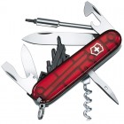 Ніж складаний, мультитул Victorinox Cybertool (91мм, 29 функцій), червоний прозорий. 1.7605.T