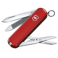 Ніж складаний, мультитул Victorinox Executive 81 (65мм, 7 функцій), червоний 0.6423