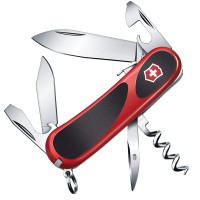 Ніж складаний, мультитул Victorinox Evogrip S101 (85мм, 12 функцій), червоний 2.3603.SC