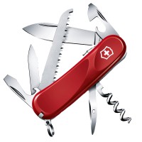 Ніж складаний, мультитул Victorinox Evolution S13 (85мм, 14 функцій), червоний 2.3813.SE