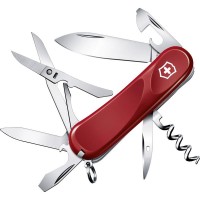 Ніж складаний, мультитул Victorinox Evolution 14 (85мм, 14 функцій), червоний 2.3903.E