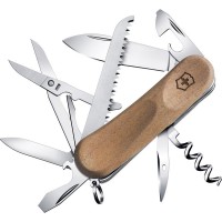 Ніж складаний, мультитул Victorinox Evowood 17 (85мм, 13 функцій), дерево 2.3911.63