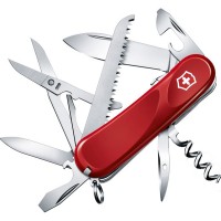 Ніж складаний, мультитул Victorinox Evolution S17 (85мм, 15 функцій), червоний 2.3913.SE