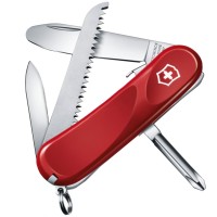 Ніж складаний, мультитул Victorinox Junior 09 (85мм, 8 функцій), червоний 2.3913.SKE