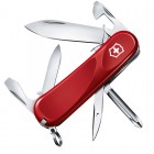 Ніж складаний, мультитул Victorinox Evolution S111 (85мм, 12 функцій), червоний 2.4603.SE