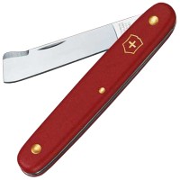 Ніж складаний, садовий Victorinox (100мм, 2 функції), червоний 3.9020