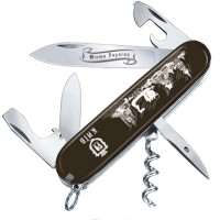 Ніж складаний, мультитул Victorinox Spartan City 3D Київ (91мм, 12 функцій), чорний 1.3603.3R30