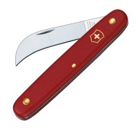 Ніж складаний, садовий Victorinox (100мм), червоний 3.9060