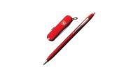 Набір Victorinox Classic (ніж Classic SD + ручка Cross BP), червоний 4.4401