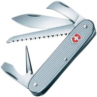 Ніж складаний, мультитул Victorinox Alox Harvester (93мм, 7 функцій), сріблястий 0.8150.26