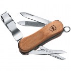 Ніж складаний, мультитул Victorinox Nailclip (65мм, 6 функції), дерево 0.6461.63