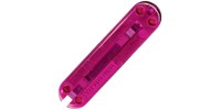 Накладка на ручку ножа Victorinox (58мм), задня, прозора рожева C6205.T4