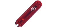 Накладка на ручку ножа Victorinox (58мм), передня, прозора червона C6200.T3