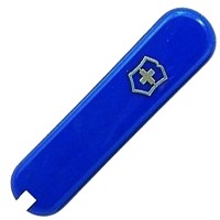 Накладка на ручку ножа with Logo Victorinox (58мм), передня, синя C6202.3