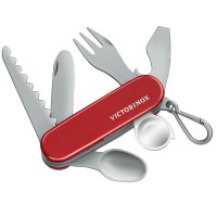 Ніж дитячий складний, мультитул Victorinox Pocket Knife Toy (113мм, 8 функцій), червоний 9.6092.1