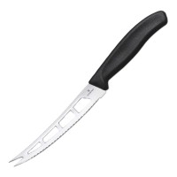 Ніж кухонний Victorinox SwissClassic Butter&Cream Cheese (лезо: 130мм), чорний 6.7863.13B