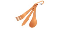 Набір столових приладів Sea to Summit Delta Cutlery Set (ложка, вилка, ніж), помаранчевий