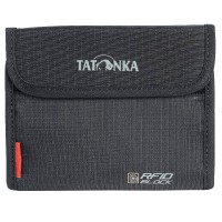 Гаманець із захистом від зчитування даних Tatonka Euro Wallet RFID Block (10х14х2см), чорний 2991.040