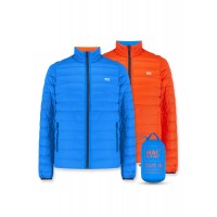 Пуховик Mac in a Sac POLAR REVERSIBLE DOWN JACKET MEN Blue/Lime (XS)