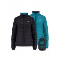 Пуховик Mac in a Sac POLAR REVERSIBLE DOWN JACKET WMS Black/Teal (XS)