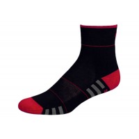Термошкарпетки InMove FITNESS DEODORANT black/red (39-41)