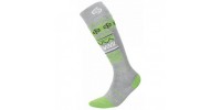 Термошкарпетки InMove SKI DEODORANT THERMOWOOL light grey/green (41-43)