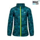 Мембранна куртка Mac in a Sac EDITION Teal Camo (S)