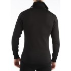 Термокофта Aclima HotWool 230 gr Polo W/Zip Unisex Black XXXL