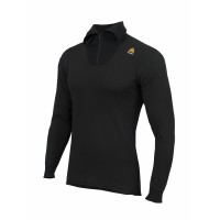 Термокофта Aclima HotWool 230 gr Polo W/Zip Unisex Black L