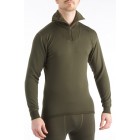 Термокофта Aclima HotWool 230 gr Polo W/Zip Unisex OliveNight M