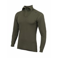 Термокофта Aclima HotWool 230 gr Polo W/Zip Unisex OliveNight XL