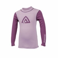 Термокофта дитяча Aclima WarmWool Crew Neck Children Mauve Shadows/Damson 100 см