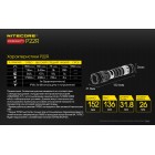 Ліхтар Nitecore P22R (Cree XHP35 HD, 1800 люмен, 5 режимів, 1x18650, USB Type-C)